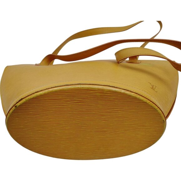 012259BE (L3) Louis Vuitton Shoulder Bag Yellow Epi Leather - Picture 4 of 9